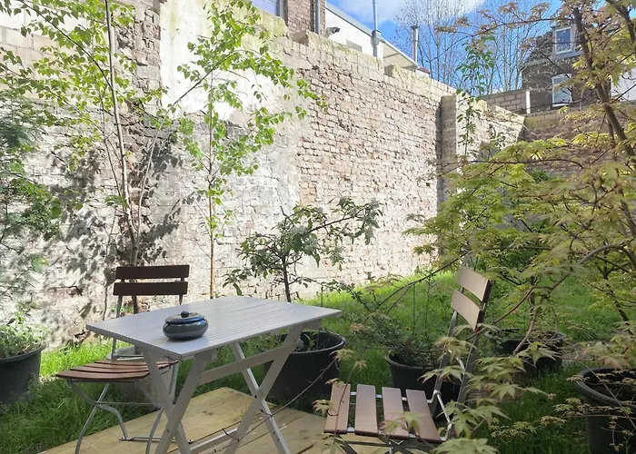 Apartamento Zehuus Gartenstudio Mit Terrasse Colónia