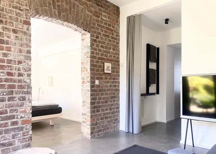 Apartamento Zehuus Gartenstudio Mit Terrasse Colónia